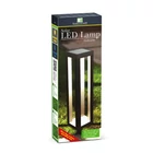 Kép 4/4 - Leszúrható szolár lámpa - 1 melegfehér SMD LED - 10,5 x 10,5 x 46 cm