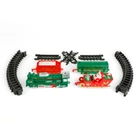 Kép 4/5 - Karácsonyi kisvasút - világít - elemes - 3 féle pálya