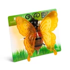 Kép 5/8 - Szolár lámpa - leszúrható / függeszthető - pillangó - többféle - 12 x 6 x 21,5 cm - 4 LED