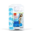 Kép 7/7 - Zuhanyfüggöny szett fürdőpamaccsal - 3 féle - kék, zöld mintás - 180 x 180 cm