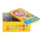 Kép 4/6 - 25 db gyümölcs-zöldség puzzle alumíniumdobozban