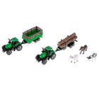Kép 13/13 - Farm játék állatokkal és traktorral