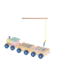 Kép 4/9 - Montessori fa vonat és horgász játék