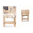 Kép 5/13 - DIY gyermek szerszámos fa asztal kiegészítőkkel