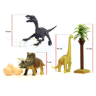 Kép 3/8 - 14 részes dinoszauruszos figura készlet 