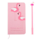 Kép 3/5 - Flamingós jegyzetfüzet és toll szett