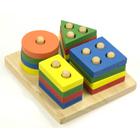 Kép 2/3 - Fa játék - puzzle torony