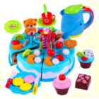 Kép 10/10 - 80 részes születésnapi torta készlet (kék)