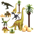 Kép 1/8 - 14 részes dinoszauruszos figura készlet 