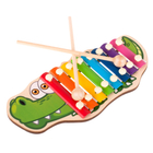 Kép 1/5 - Krokodil formájú színes xilofon