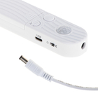 Kép 3/10 - USB akkumulátorral működő mozgásérzékelő LED szalag 2M hideg fehér