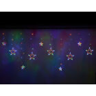 Kép 5/7 - LED csillagfüggöny 2.5m 138LED - többszínű
