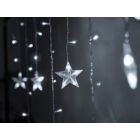 Kép 7/9 - LED rénszarvas függönylámpák 2.5m 138LED - hideg fehér
