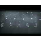 Kép 9/9 - LED rénszarvas függönylámpák 2.5m 138LED - hideg fehér