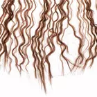 Kép 4/6 - Szintetikus haj afroloki barna haj szövéshez