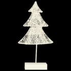Kép 7/11 - Karácsonyfa álló dekoráció 39cm 10LED - meleg sárga