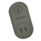 Kép 3/8 - Jóga szőnyeg 127x63x0,6 cm fekete