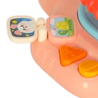 Kép 4/13 - Interaktív kormánykerék – zenével és hanghatásokkal rózsaszín