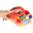 Kép 6/13 - Interaktív kormánykerék – zenével és hanghatásokkal rózsaszín