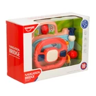 Kép 13/13 - Interaktív kormánykerék – zenével és hanghatásokkal rózsaszín