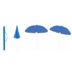 Kép 6/7 - Strand / kerti esernyő (kék)