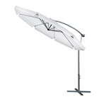 Kerti napernyő 3m-es hosszabbító karral - világosszürke