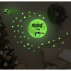 Kép 3/10 - Karácsonyi fluoreszkáló ablakmatricák (29 db)