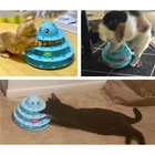 Kép 2/11 - Purlov interaktív macskajáték - torony labdákkal