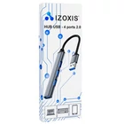 Kép 8/12 - Izoxis USB HUB - 4 port 3.0 + 2.0 