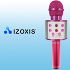 Kép 3/9 - Izoxis karaoke mikrofon - pink