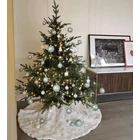 Kép 9/9 - Ruhhy karácsonyfa alátét hópelyhes 120 cm