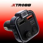 Kép 2/11 - Xtrobb Bluetooth FM adóvevő autós töltővel 12 v / 24 v