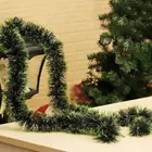 Kép 3/8 - Hosszú és vastag karácsonyfa girland 6 m / 15 cm - zöld