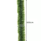 Kép 7/8 - Hosszú és vastag karácsonyfa girland 6 m / 15 cm - zöld
