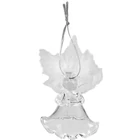 Kép 5/9 - Átlátszó üveg angyal valódi tollakkal - 6 db