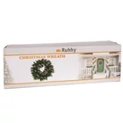 Kép 6/9 - Dekoratív koszorú karácsonyi hóval