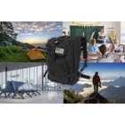 Kép 14/16 - Turista hátizsák, fekete, 26 L