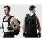 Kép 15/16 - Turista hátizsák, fekete, 26 L