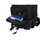 Kép 9/16 - Turista hátizsák, fekete, 26 L