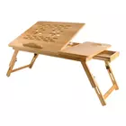 Kép 2/11 - Laptop asztal, bambusz