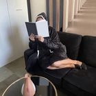 Kép 13/13 - XXL plüss pulóver fekete 