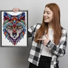 Kép 10/12 - Fa puzzle-Farkas