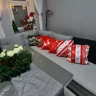 Kép 2/10 - Karácsonyi párnahuzat 45x45xcm