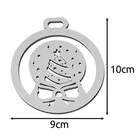 Kép 3/10 - Fából készült karácsonyi díszek