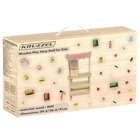 Kép 2/18 - Fa piaci stand kiegészítőkkel