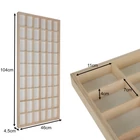 Kép 2/12 - Fa polc játékoknak 54 rekesszel