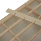 Kép 10/12 - Fa polc játékoknak 54 rekesszel