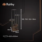 Kép 3/12 - 5 szintes loft virágállvány