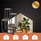 Kép 11/13 - 4 szintes loft virágállvány