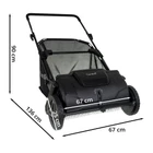 Kép 3/15 - Kézi levél- és fűgyűjtő, 100 L